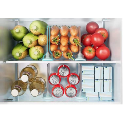 Separator pentru frigider 15.5 x 5.5 x 20.5 cm Transparent/ Albastru