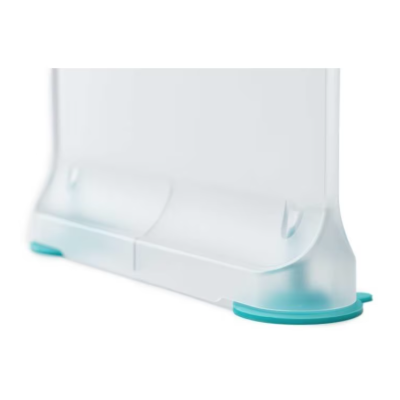 Separator pentru frigider 15.5 x 5.5 x 20.5 cm Transparent/ Albastru