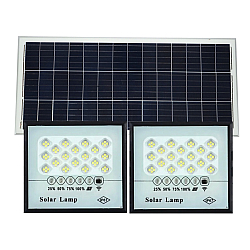 Set 2 Proiectoare Solare 2 X 50W + 1 Panou Fotovoltaic