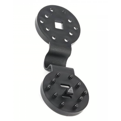 Set 100 Cleme rotunde pentru prins plasa umbrire