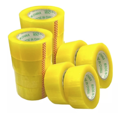 Set 10 Banda adeziva (scotch) lata transparenta