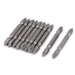 Set 10 Biti de impact cu 2 capete 65mm prindere 1/4 hexagonal