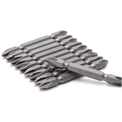 Set 10 Biti Impact cu 2 Capete HRC-56-58 PH2