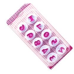 Set 10 Decupatoare pentru prajituri model CIFRE COD S843