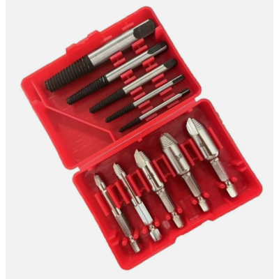 Set 10 extractoare suruburi deteriorate