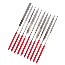 Set 10 Pile de precizie diamantate Diverse Forme 3x140x6 mm GR65006