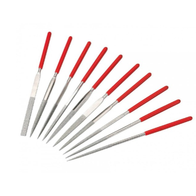 Set 10 Pile de precizie diamantate Diverse Forme 3x140x6 mm GR65006