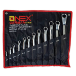 Set 12 chei inelare cu cot 6 / 32mm Chrome Vanadium Cr V OX 3245