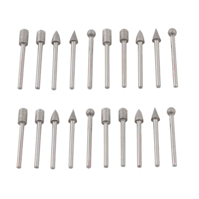 UB Set 20 Freze Diamantate BIAX Mari 6mm