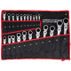 Set 22 piese chei combinate fixe si inelare articulate de la 6 la 32 mm