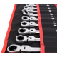 Set 22 piese chei combinate fixe si inelare articulate de la 6 la 32 mm