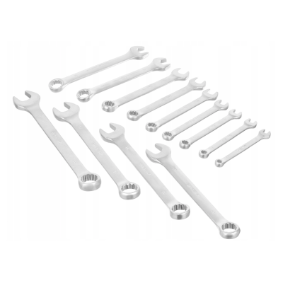 Set 25 chei fixe combinate 6 / 36 mm Chrome Vanadium Cr V OX 252