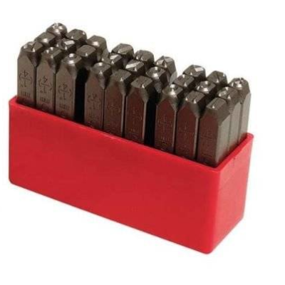 Set 27 poansoane litere 10 mm