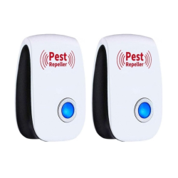 Set 2 Aparate Anti-Rozatoare si Tantari Pest Repeller Alb/Negru