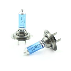 Set 2 becuri  AUTO H7 HODKOBO 5000K 100W