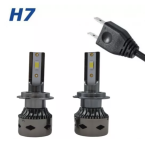 Set 2 becuri auto D8 H7 200W 30000 lumeni canbus