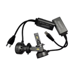 Set 2 becuri auto F9A LED H7 Canbus 150W 6000K 11000Lm 12V fara eroare