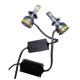 Set 2 becuri auto H1 LED A8, 100W, 15000 Lumeni, Lumina alba 6000k