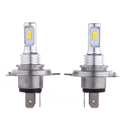 Set 2 Becuri auto H4 3570 cu doua faze 12 LED SMD putere 80W temperatura 6000K