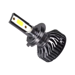 Set 2 Becuri Auto H7 cu Led Mini putere 50w 8000lm per bec temperatura 6000K