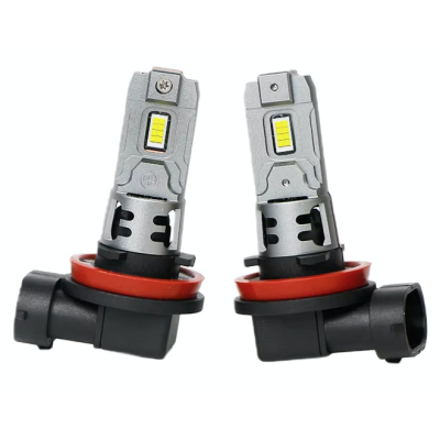 Set 2 becuri auto LED 9005 K7 model 3570 de 100W 10000 lumeni 6000k