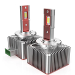 Set 2 becuri auto LED D3S 6500k 110W/set canbus Carcasa ROSIE