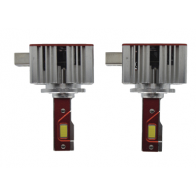 Set 2 becuri auto LED D3S 6500k 110W/set canbus Carcasa ROSIE