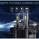 Set 2 becuri auto LED D3S /R 180W/set canbus 23000 lumeni 6000k