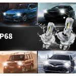 Set 2 Becuri auto LED Fq5 H4 canbus 2 faze 180W/set 20000lm 6000K