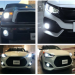 Set 2 Becuri auto LED H11 / H8 putere 120W 12LED SMD temperatura 6000K 6800lm Set 2 Becuri auto LED H11 / H8 putere 120W 12LED SMD temperatura 6000K 6800lm