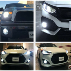 Set 2 Becuri auto LED H11 / H8 putere 120W 12LED SMD temperatura 6000K 6800lm