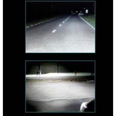 Set 2 becuri auto LED H7 3570 7000LM 2SMD temperatura culoare 6000K putere 80W ZD