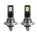 Set 2 Becuri auto LED H7 cu 12 LED SMD 12/24V putere 120W/set 6600lm