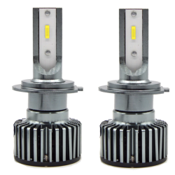 Set 2 Becuri Auto Led H7 R9 putere 80W 6000 lumeni temperatura 6000K