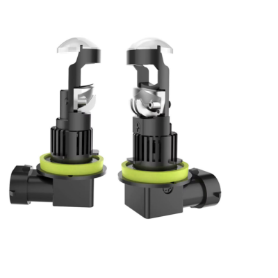 Set 2 Becuri auto LED K88 H11 canbus 280W/set cu lupa 28000lm