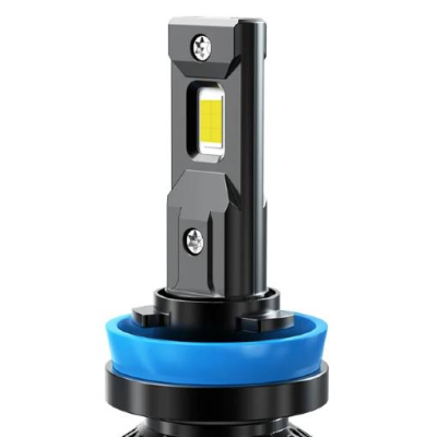 Set 2 becuri auto led N60 H11 lumina alb 6000K canbus 26000 LM 250W