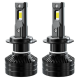 Set 2 becuri auto led N60 H7 lumina alb 6000K canbus 26000 LM 250W
