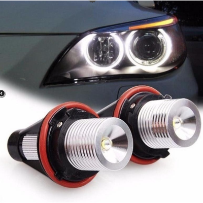 Set 2 becuri auto pentru BMW E39 6W - Led Marker ALB
