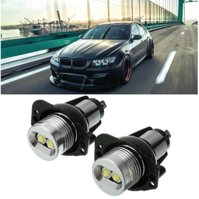 Set 2 becuri auto pentru BMW E39 6W - Led Marker ALB