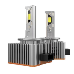 Set 2 becuri D1S led far auto xenon led 21000lm ORANGE