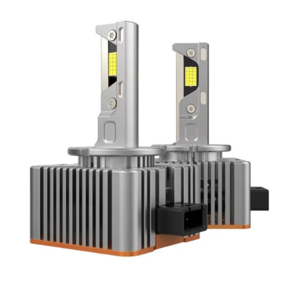 Set 2 becuri D1S led far auto xenon led 21000lm ORANGE