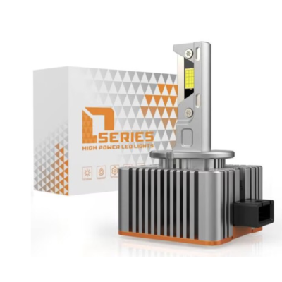 Set 2 becuri D1S led far auto xenon led 21000lm ORANGE