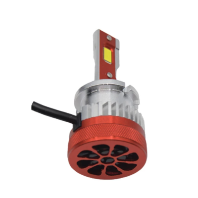 Set 2 Becuri D2s X 20 Auto LED 10000k 110W/Set Canbus 5600LM Carcasa Rosie