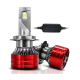 Set 2 Becuri D2s X 20 Auto LED 10000k 110W/Set Canbus 5600LM Carcasa Rosie