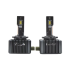 Set 2 Becuri D3s Auto LED 6500k 110W/Set Canbus Carcasa Neagra