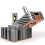 Set 2 becuri D5S led far auto xenon led 21000lm ORANGE