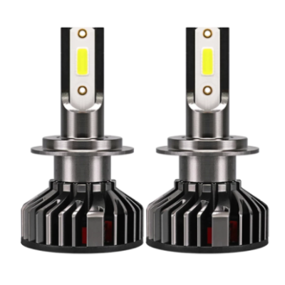 Set 2 becuri LED auto F2 H1/H8 putere 100W temperatura 6000K lumina alba rece