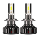 Set 2 becuri LED auto F2 H1/H8 putere 100W temperatura 6000K lumina alba rece