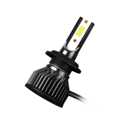 Set 2 becuri LED auto F2 H1 putere 100W temperatura 6000K lumina alba rece 12000 lumeni XL