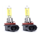 Set 2 becuri LED auto H11 de 12V 100W 6000K HOD galbene XENON